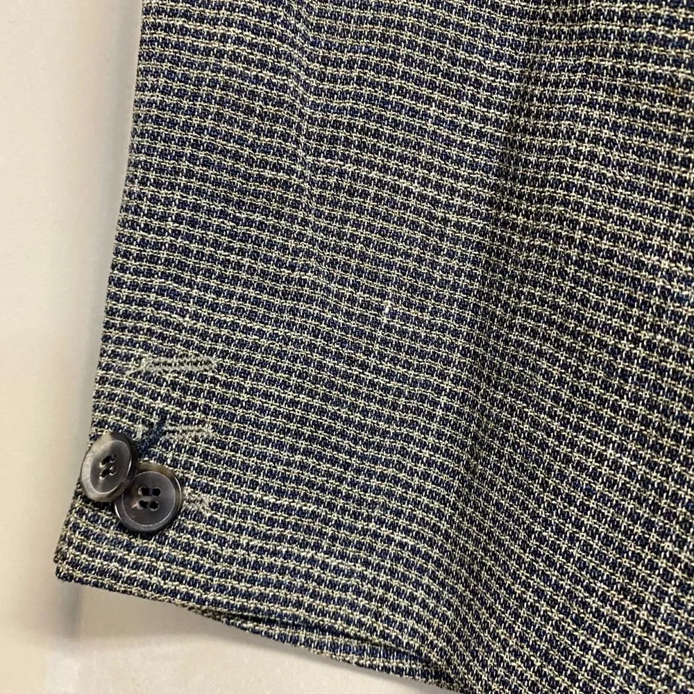 Hugo Boss Men’s Sports Coat Blazer Jacket Size 42R Virgin Wool Linen Blend